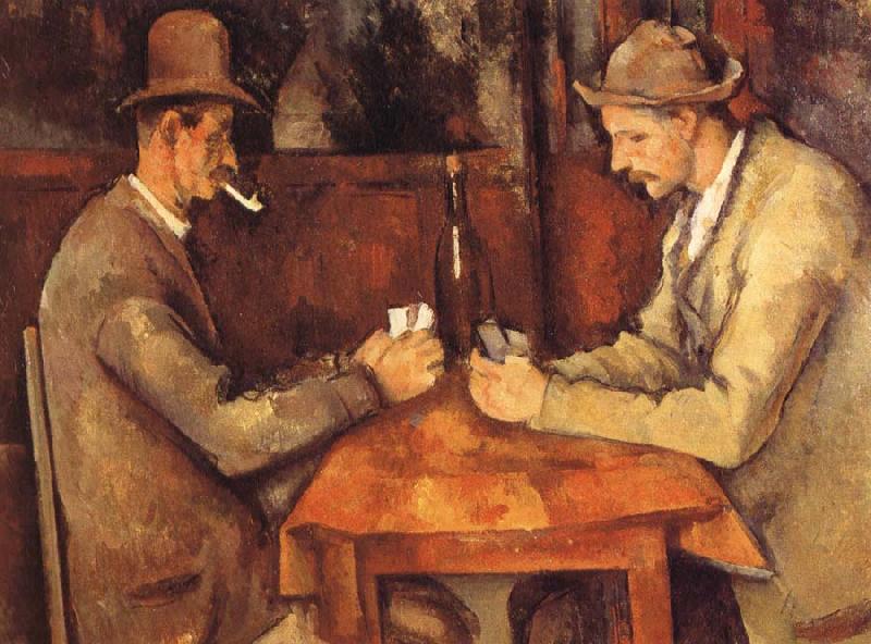 Paul Cezanne Card players china oil painting image